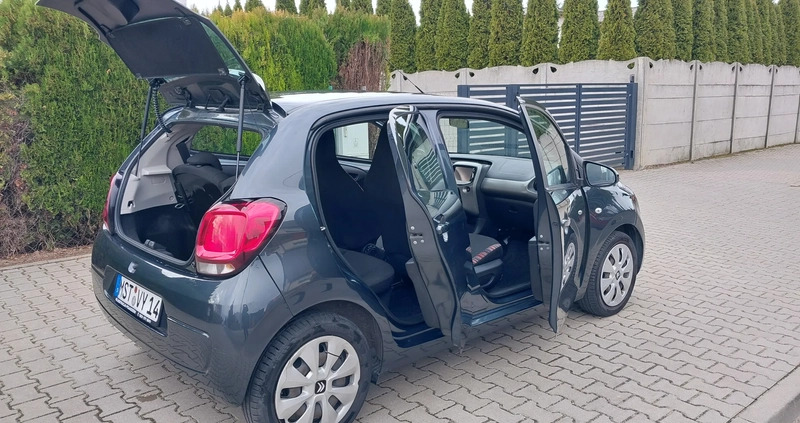 Citroen C1 cena 26999 przebieg: 79230, rok produkcji 2018 z Luboń małe 92